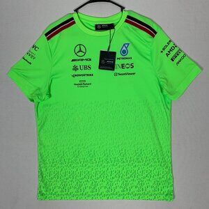 Mercedes-AMG Petronas F1 Team Set Up T-shirt Large NWT